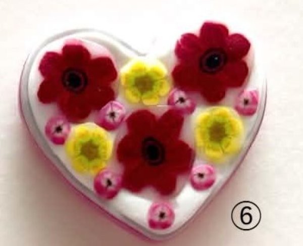 画像1: 【月末発送予定のご予約商品】Favorites of Mini Crochet hookペンダントチャーム(タティング用ミニかぎ針12号)【(6)アネモネ】 (1)