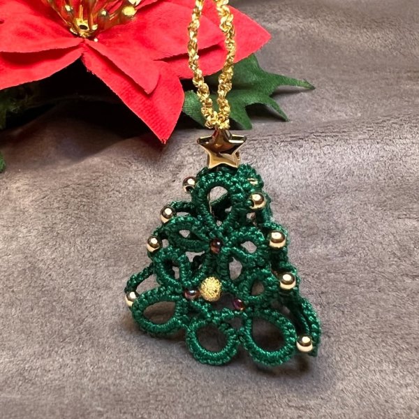 画像1: 【11/14入荷予定】【送料無料】井川先生　『ビーズきらきら⭐︎クリスマスリースのオーナメント』キット (1)