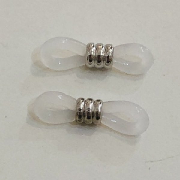 画像3: 【送料無料】Aphyuオリジナルスプリットリングができる方の【ビーズマスクチェーン(眼鏡チェーン）】 (3)