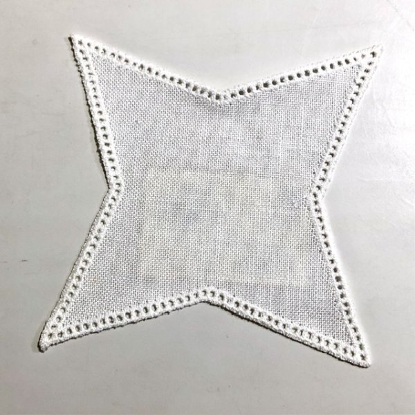 画像2: Anchor(アンカー)手裏剣ドイリー 小 (2)