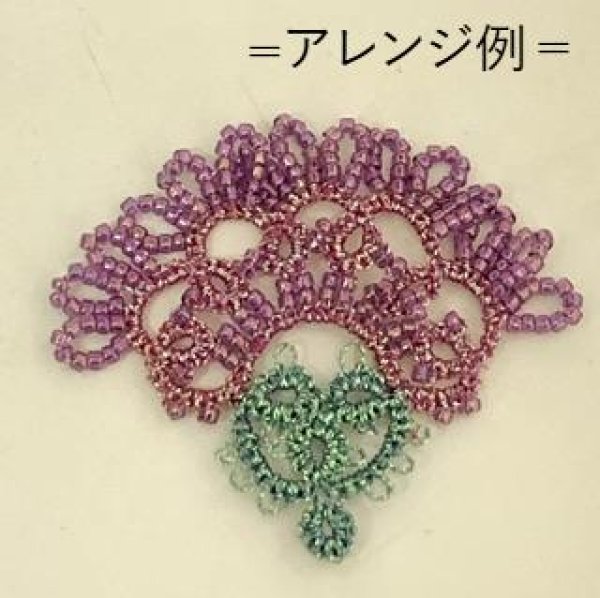 画像2: 【送料無料】古書再現アレンジ　タガービーズのピアス(ブロンズ) (2)