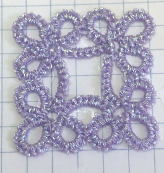 画像3: Calaisラメ糸　3S　Col.33(淡いパープル） (3)