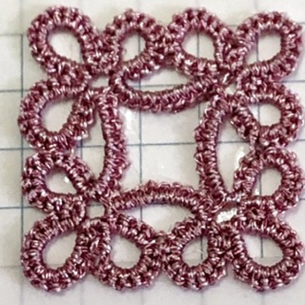 画像3: Calaisラメ糸 3S Col.7(桃色) (3)