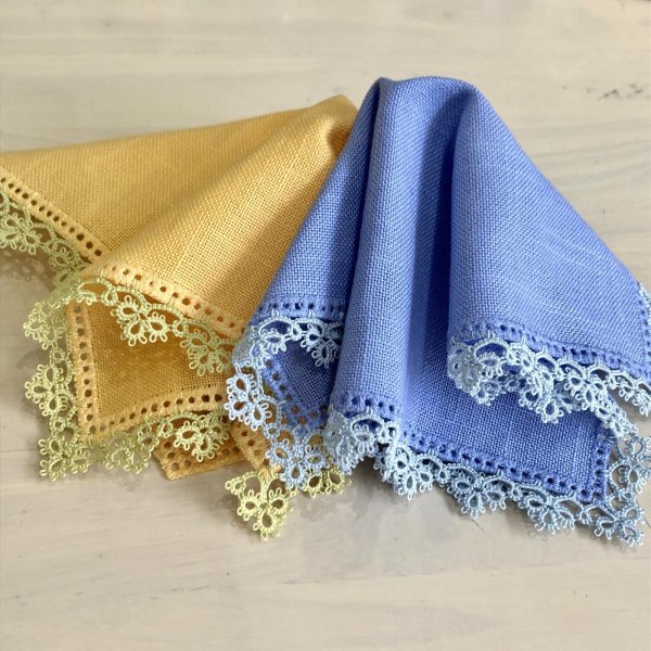 画像6: Anchor（アンカー）穴あき四角ドイリー (6)