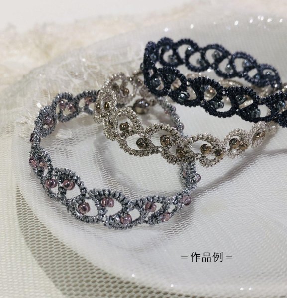画像9: 【送料無料】Aphyuオリジナルキット　わかるとかんたんな【ビーズブレスレット(＆おまけのピアス）】 (9)