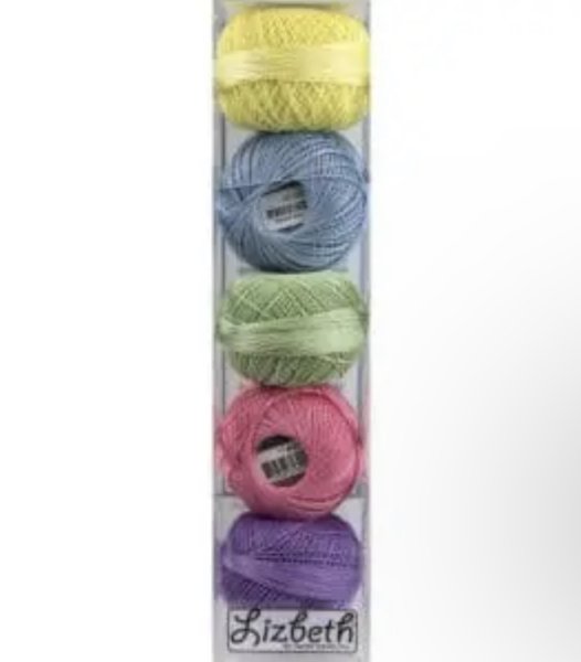 画像1: 【入荷次第発送予定のご予約商品】Lizbeth(リズベス）スペシャリティーパック 5【Rainbow Sugar】size10・20 (1)