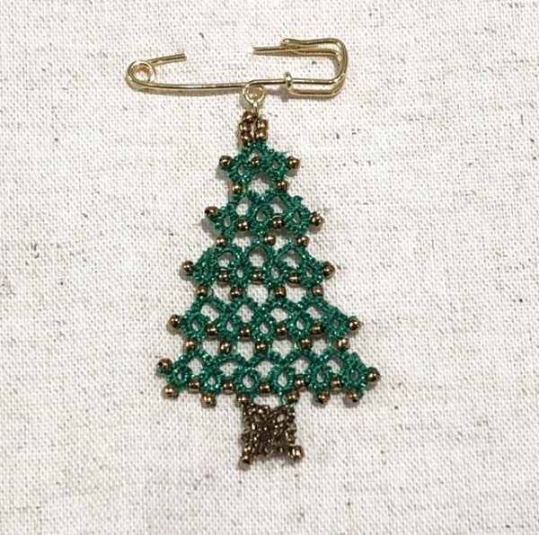 画像1: 【送料無料】Aphyuオリジナルタティングキット　 【3目だけで作るラメツリー】 (1)