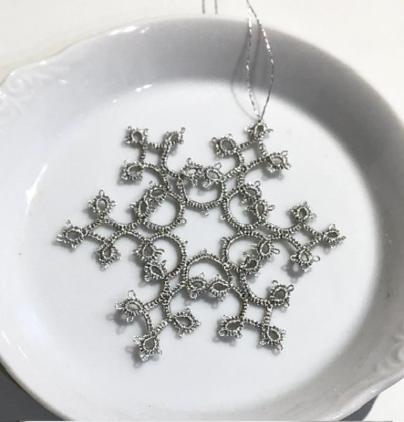 画像2: 【送料無料】スノーフレークオーナメントキット (2)