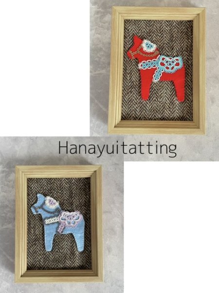 画像2: 11/29(土)11時〜13時　タティング教室「花結糸（はなゆい）」平山先生【ダーラナホース】1dayレッスン (2)