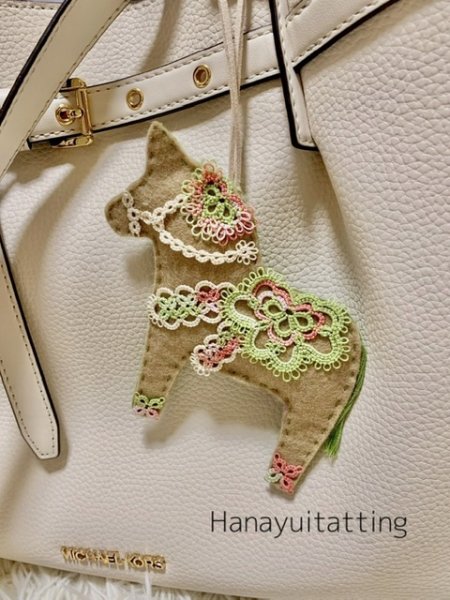 画像3: 11/29(土)11時〜13時　タティング教室「花結糸（はなゆい）」平山先生【ダーラナホース】1dayレッスン (3)