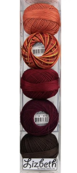 画像1: 【11月末ごろ入荷予定】Lizbeth(リズベス）スペシャリティーパック 1【Burning Leaves】size20・40 (1)