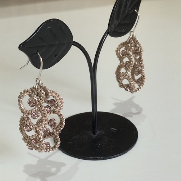 画像3: 【送料無料】Aphyuオリジナルキット　わかるとかんたんな【ビーズブレスレット(＆おまけのピアス）】新色アンティークゴールド (3)