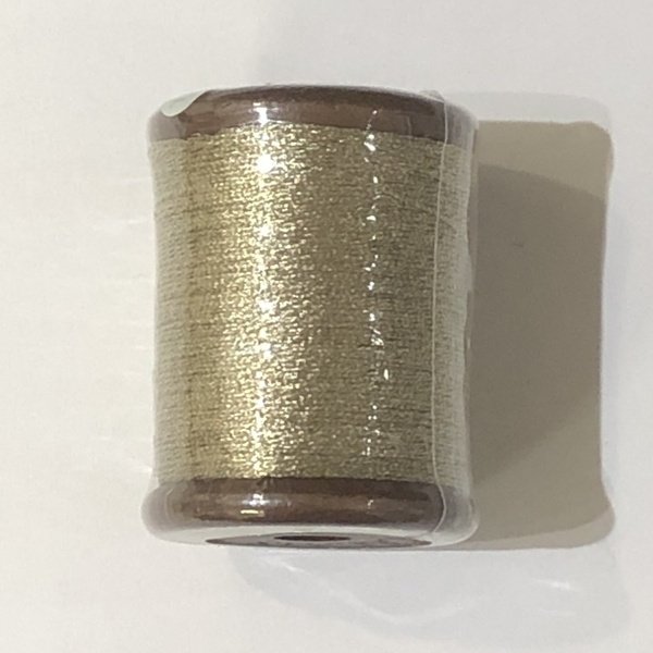 画像1: Calaisラメ糸　FS　糸巻　Col.59（優しいゴールド） (1)