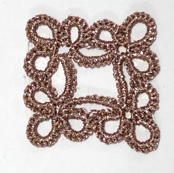 画像3: Calaisラメ糸　FS　糸巻　Col.9（シャーベットオレンジ） (3)