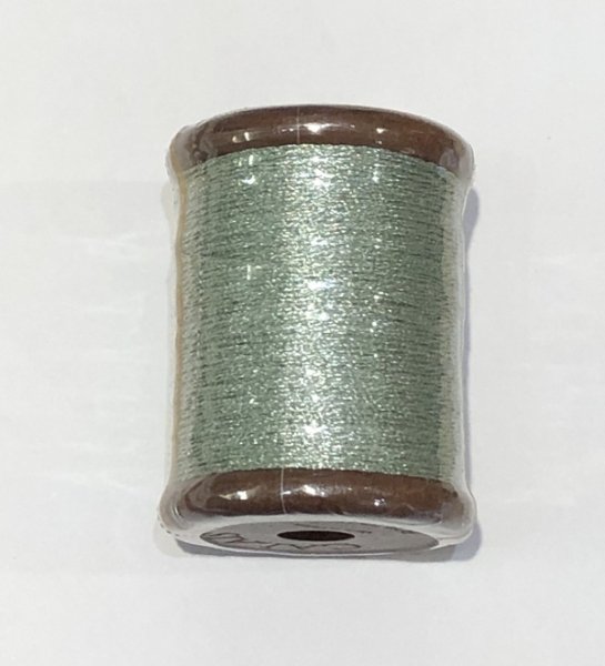 画像1: Calaisラメ糸　FS　糸巻　Col.29（淡いグリーン） (1)