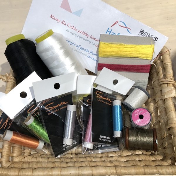 画像1: 2/22(日)・23（月）随時　予約不要　ポリエルテル糸・ラメ糸・シルク糸（細めアクセサリー用）お試し会♪ (1)