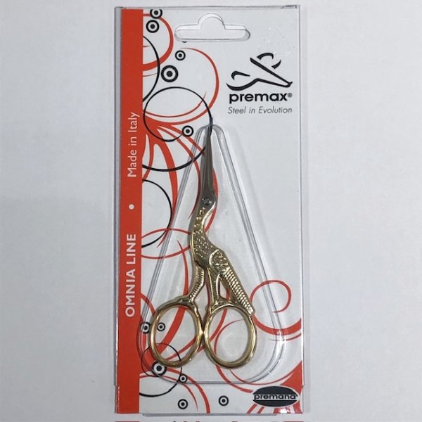 画像1: premax　刺しゅうハサミ コウノトリ 9cm  (1)