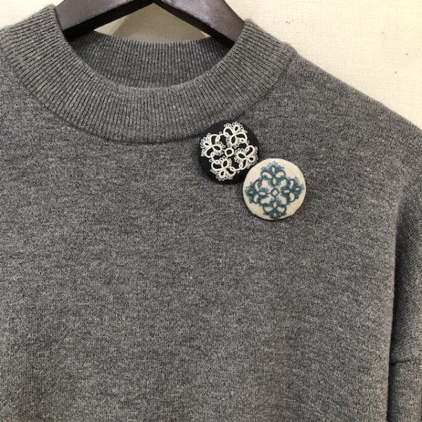 画像6: 【送料無料】【古書再現】再販　モチーフブローチキット (6)