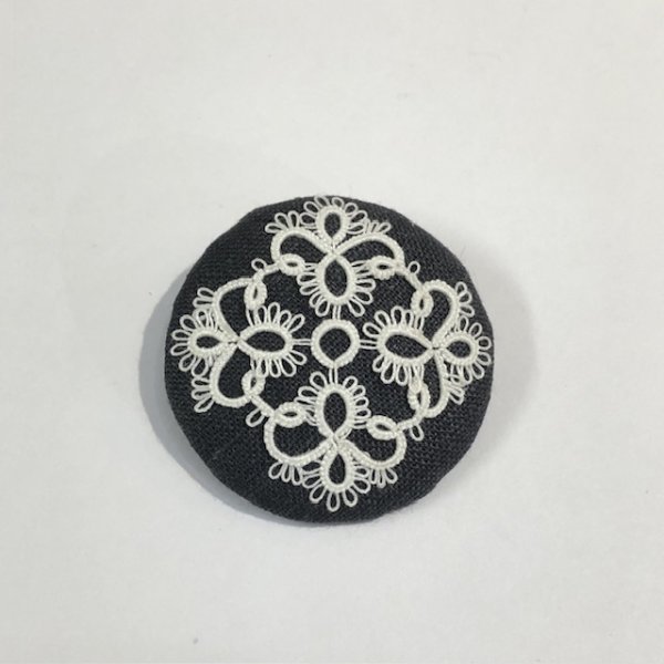 画像2: 【送料無料】【古書再現】再販　モチーフブローチキット (2)