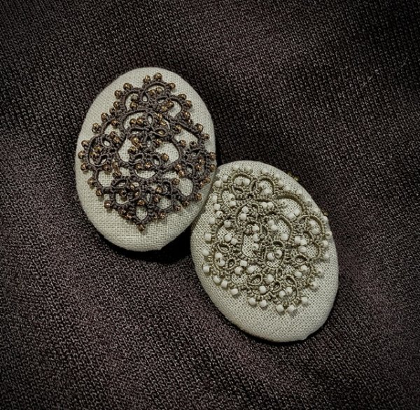 画像1: 【送料無料】Aphyuオリジナル【紋章風ブローチ】キット (1)