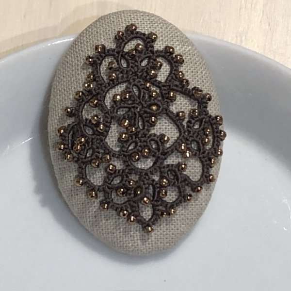 画像2: 【送料無料】Aphyuオリジナル【紋章風ブローチ】キット (2)