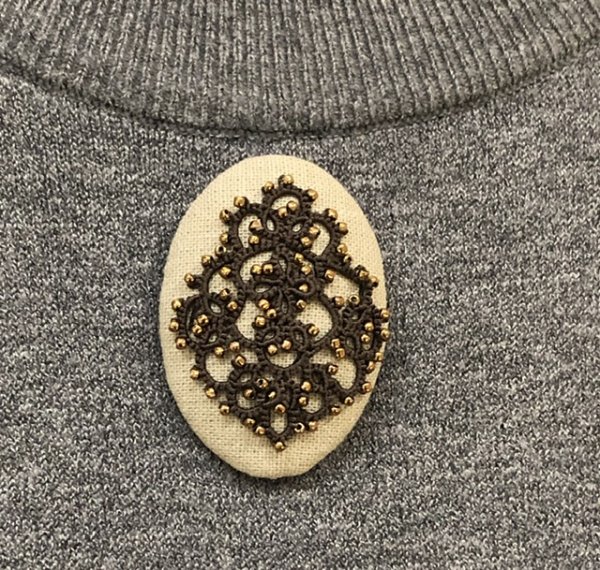 画像4: 【送料無料】Aphyuオリジナル【紋章風ブローチ】キット (4)