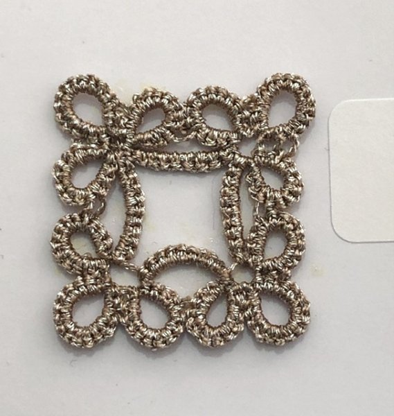 画像2: Calaisラメ糸　FS　糸巻　Col.20（プラチナカラー） (2)