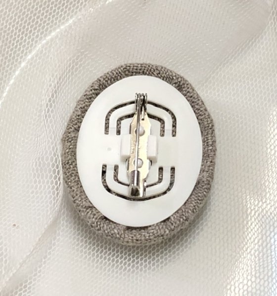 画像4: 【送料無料】再販　ビーズオーバルブローチキット(小） (4)