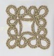 画像2: Calaisラメ糸　FS　糸巻　Col.16（薄いゴールド） (2)