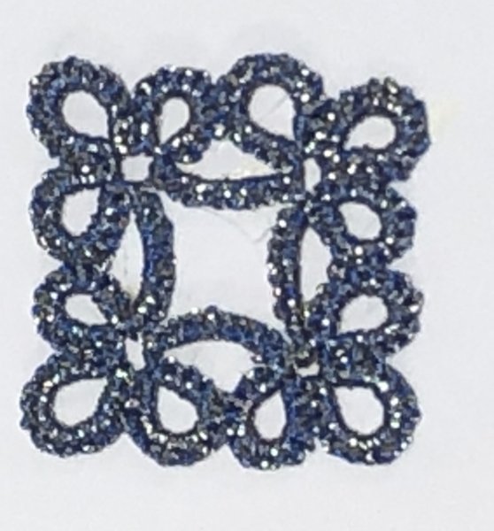 画像2: Calaisラメ糸　FS　糸巻　Col.38（ネイビー） (2)