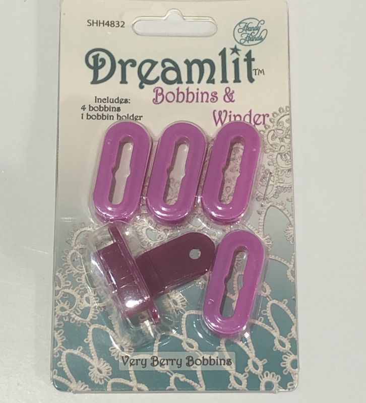 Dreamlit Bobbins & Winder　SHH4832【 Very Berry Bobbins】